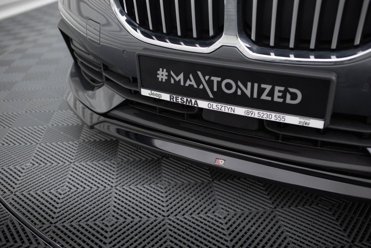 Street+ Spoilerlippe Front Ansatz V.2 passend für BMW 1er F40 schwarz Hochglanz – Ansicht 4