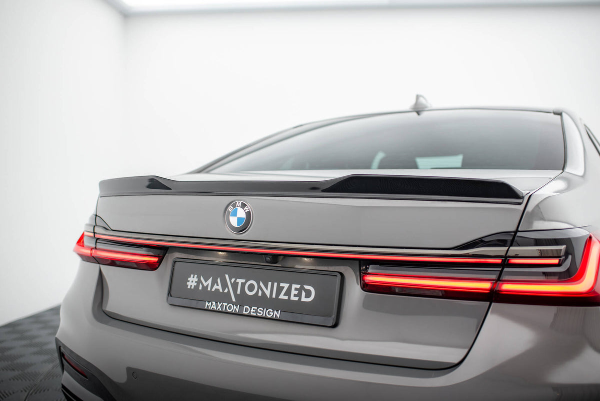 Heckspoiler Lippe 3D BMW 7 G11 / G12 schwarz Hochglanz – Ansicht 5