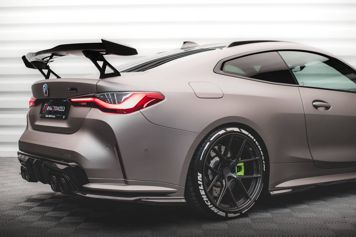 Prepreg Carbon Fiber Heck Ansatz Flaps Diffusor passend für BMW M4 G82 / G82 Facelift – Ansicht 4