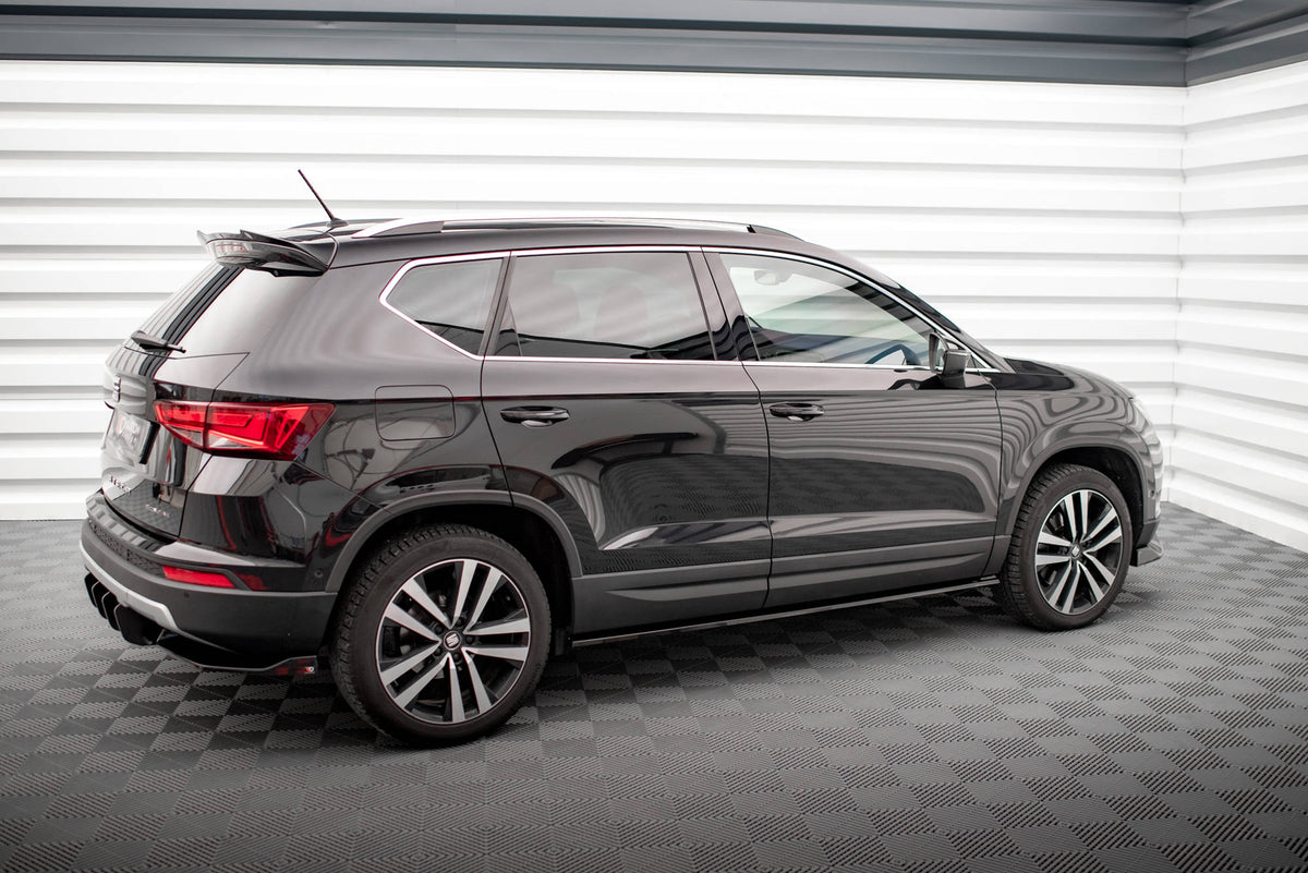 Street+ Seitenschweller Leisten passend für Seat Ateca Mk1 schwarz Hochglanz – Ansicht 3