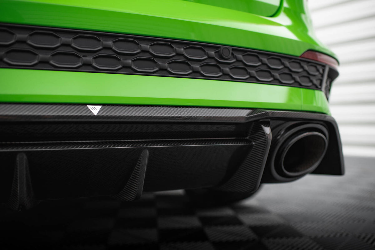 Prepreg Carbon Fiber Diffusor Heck Ansatz passend für Audi RS3 8Y – Ansicht 4