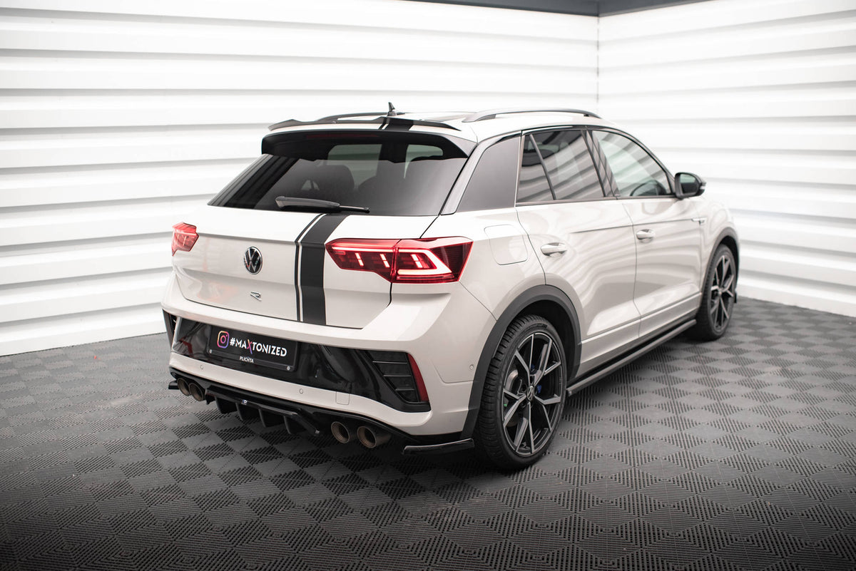 Heckspoiler Lippe VW T-Roc R / R-Line Mk1  schwarz Hochglanz – Ansicht 1