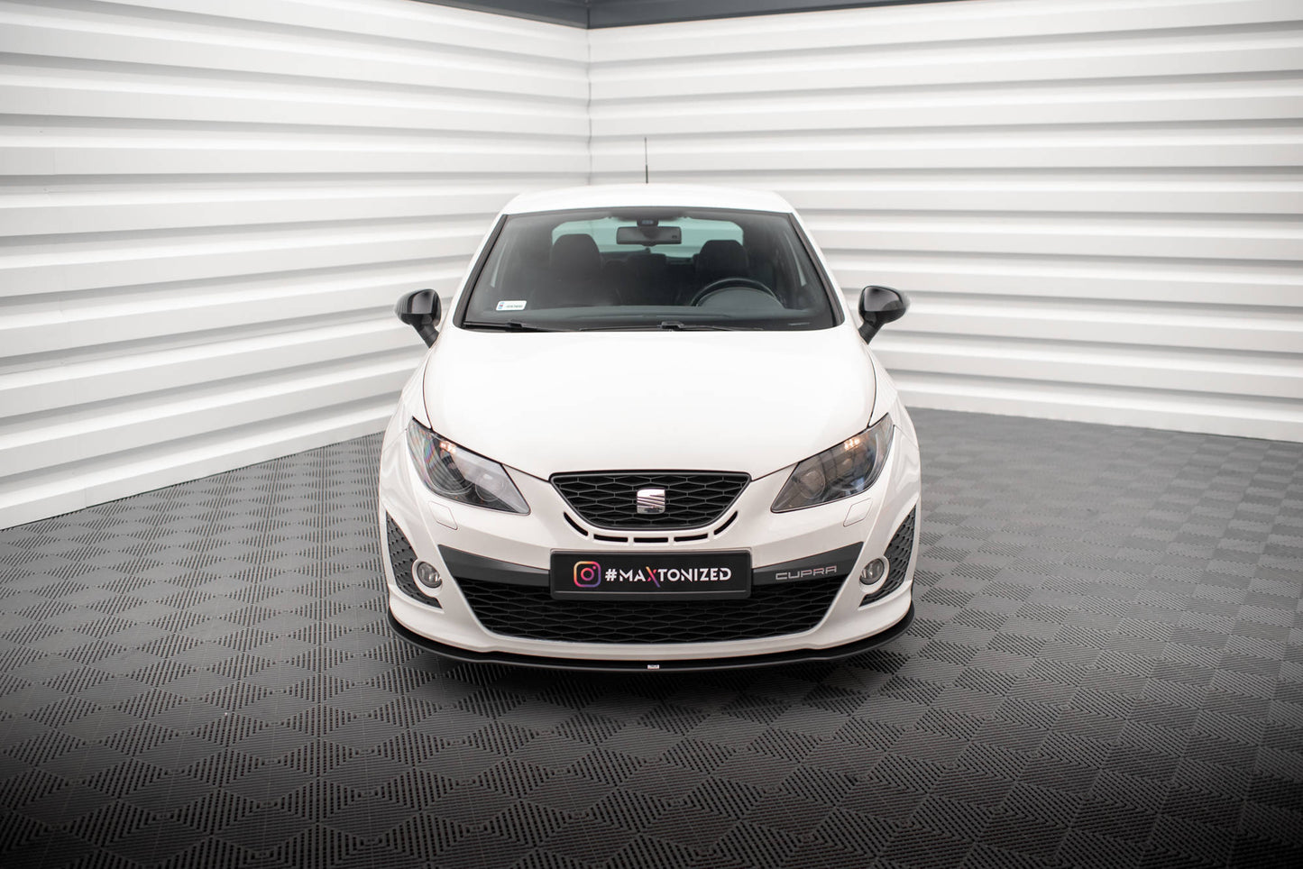 Street Pro Street+ Spoilerlippe Front Ansatz passend für Seat Ibiza Sport Coupe Mk4 – Ansicht 1