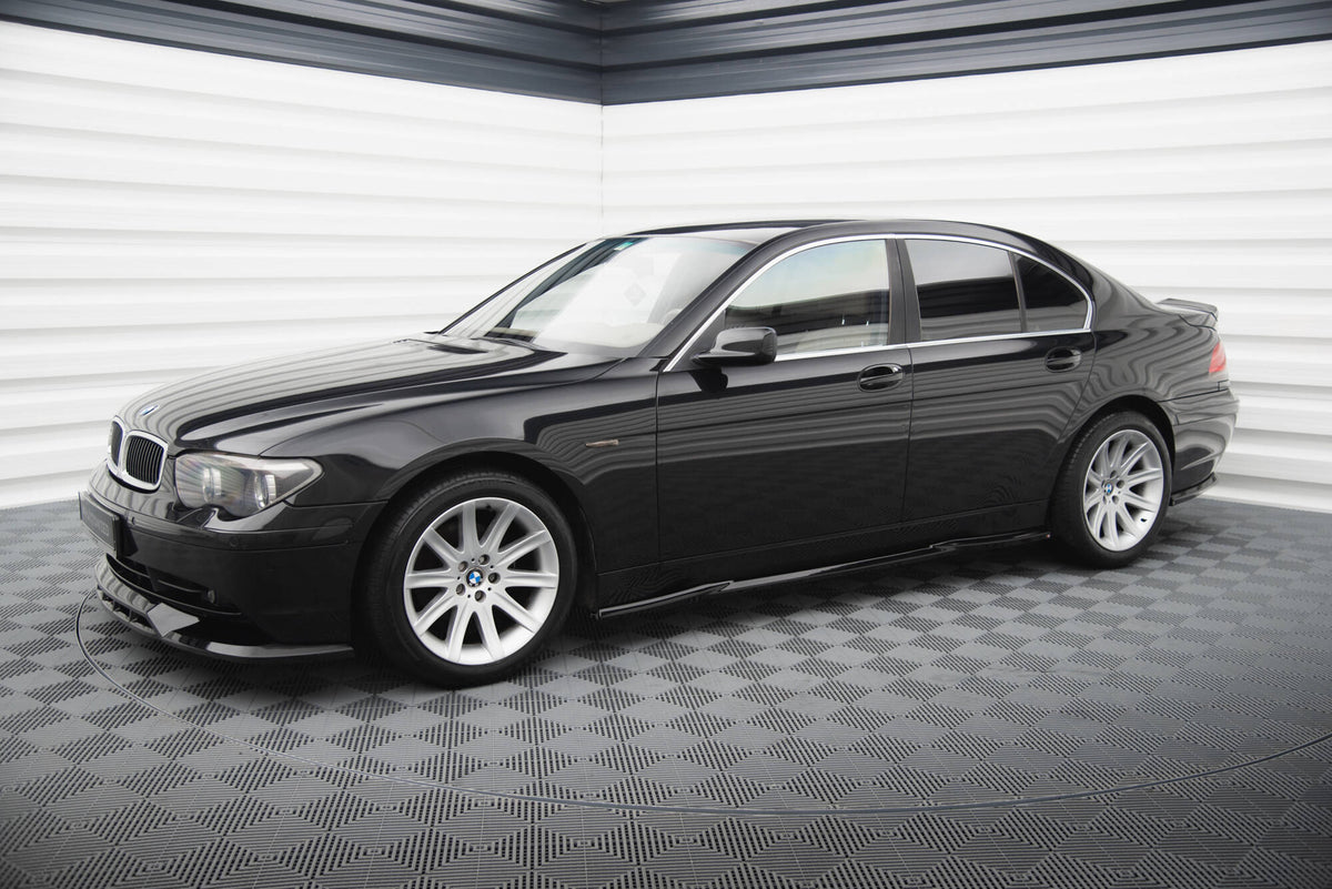 Street+ Seitenschweller Leisten passend für BMW 7 E65 schwarz Hochglanz – Ansicht 4
