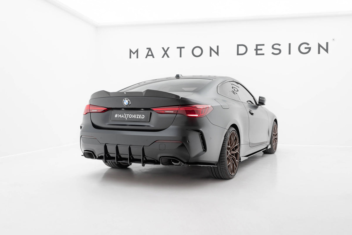 Street Pro Heck Ansatz Flaps Diffusor passend für BMW M440i  G22 / G23 / G22 Facelift / G23 Facelift – Ansicht 4