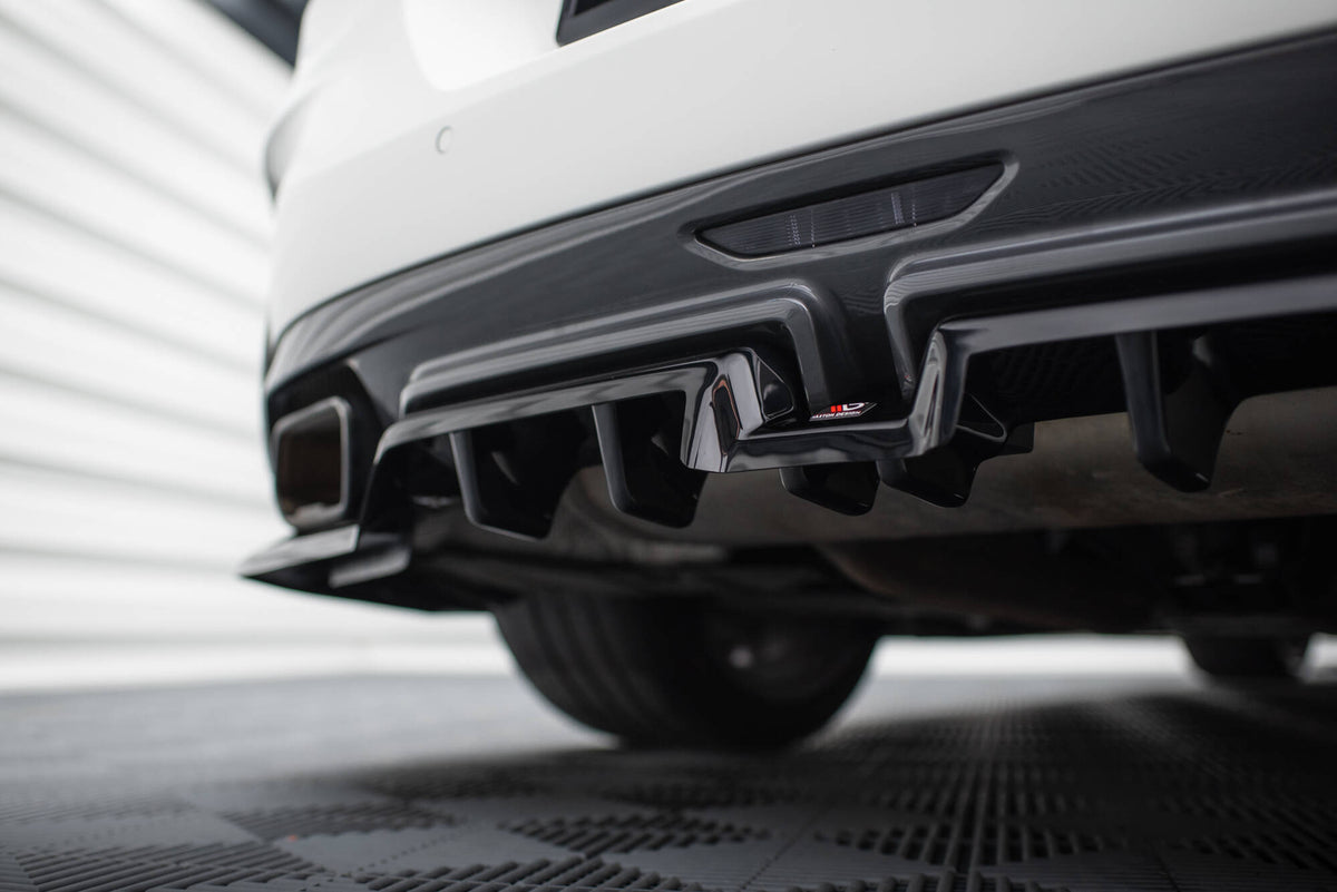 Street+ Mittlerer Diffusor RACE passend für BMW Z4 M40i G29 schwarz Hochglanz – Ansicht 1