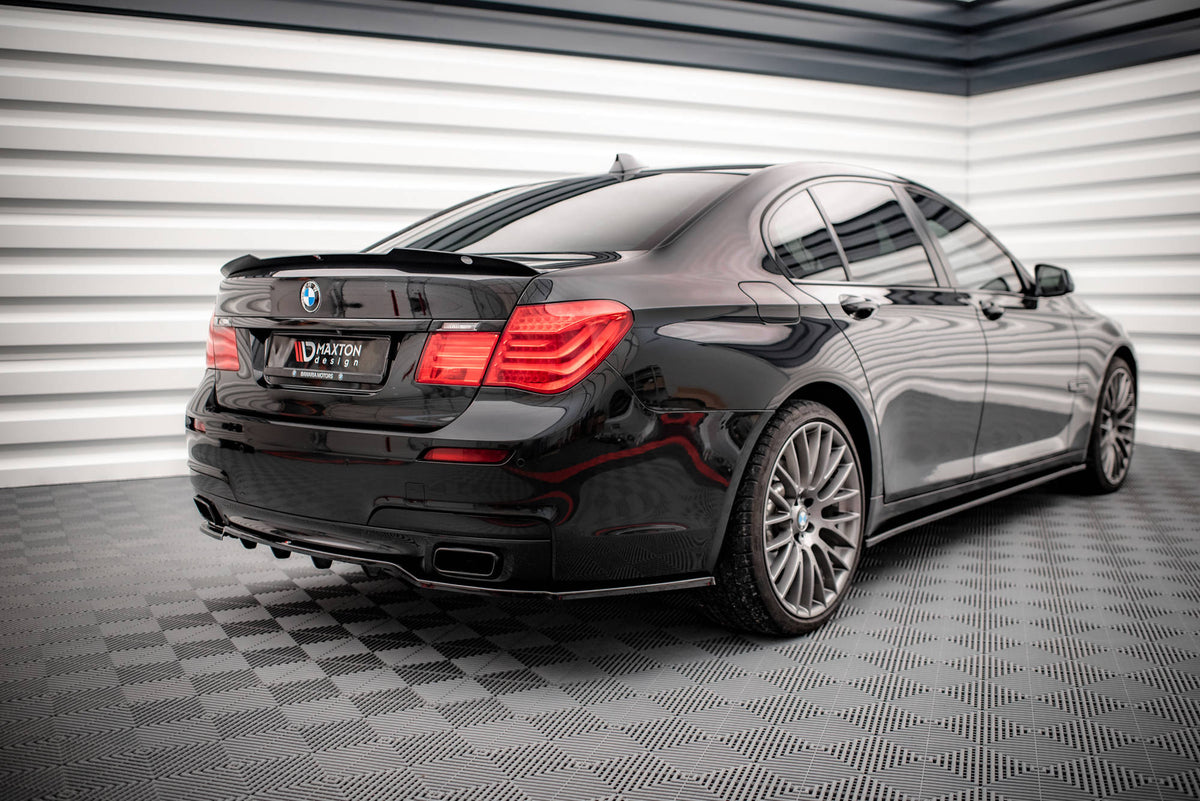 Street+ Mittlerer Diffusor RACE passend für BMW 7 M-Paket F01 schwarz Hochglanz – Ansicht 4