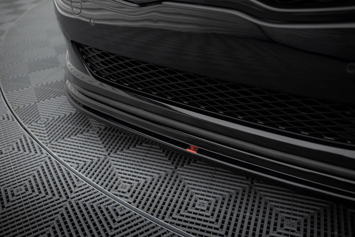 Street+ Spoilerlippe Front Ansatz passend für Kia Optima Mk3 schwarz Hochglanz – Ansicht 4