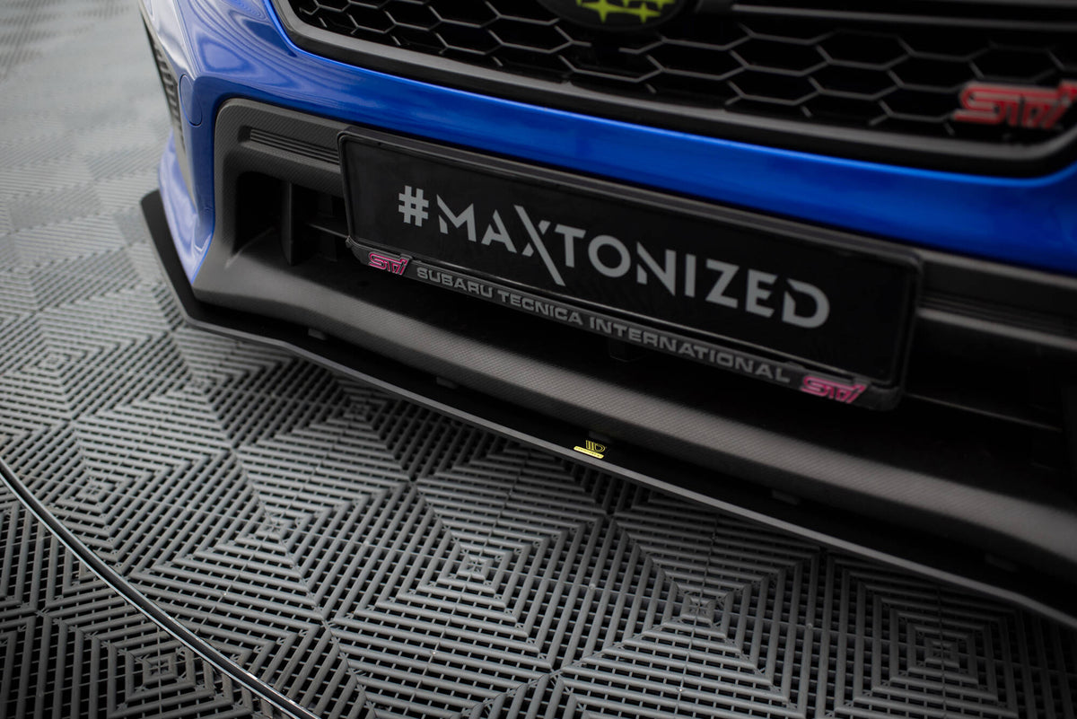 Street Pro Street+ Spoilerlippe Front Ansatz passend für Subaru WRX STI Mk1 Facelift – Ansicht 4