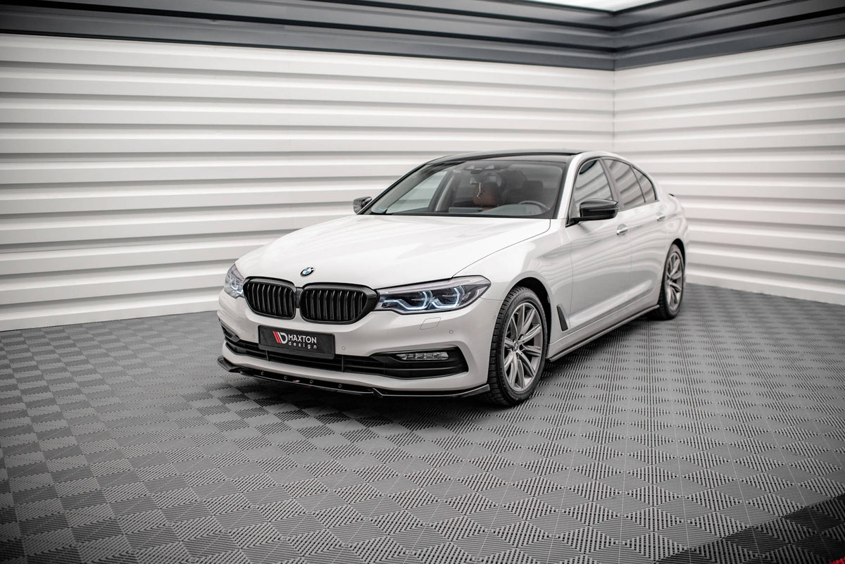 Street+ Seitenschweller Leisten passend für BMW 5er G30 / G31 schwarz Hochglanz – Ansicht 4