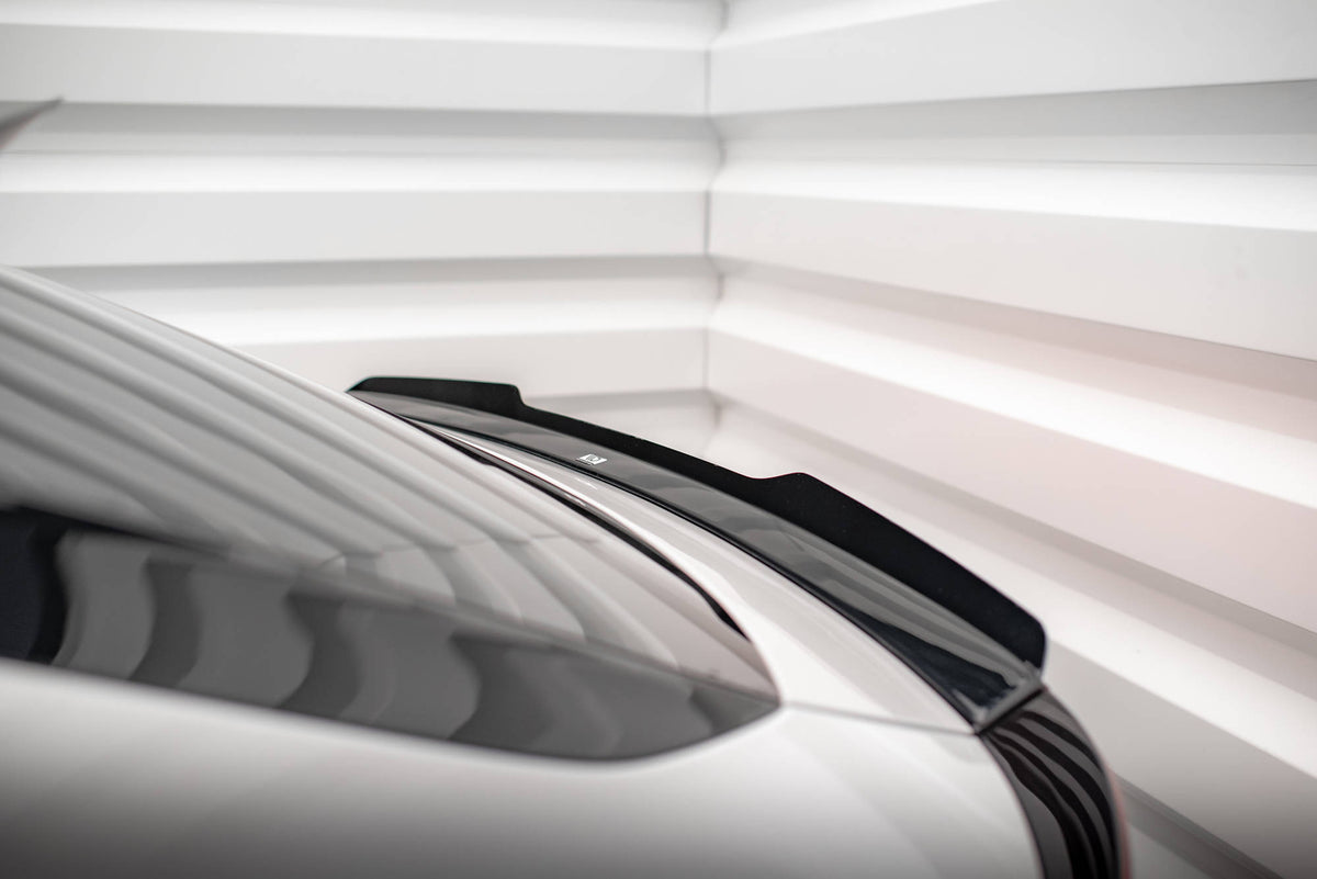 Niedriger Heckspoiler Lippe Kia EV6 Mk1 schwarz Hochglanz – Ansicht 5