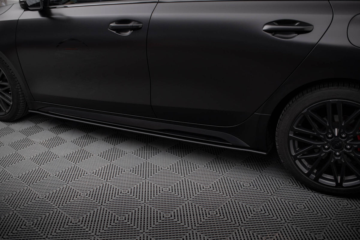 Street Pro Street+ Seitenschweller Leisten passend für Kia Proceed GT / GT-Line Mk1 Facelift / Ceed GT Mk3 Facelift – Ansicht 4