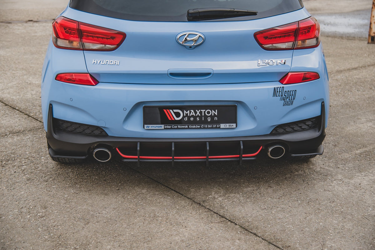 Robuste Racing Heckschürze V.2 passend für Hyundai I30 N Mk3 Hatchback – Ansicht 1