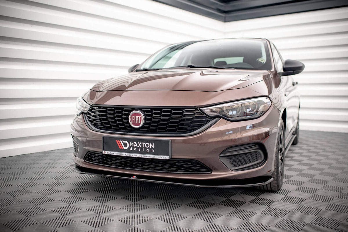 Street+ Spoilerlippe Front Ansatz passend für Fiat Tipo S-Design schwarz Hochglanz – Ansicht 5