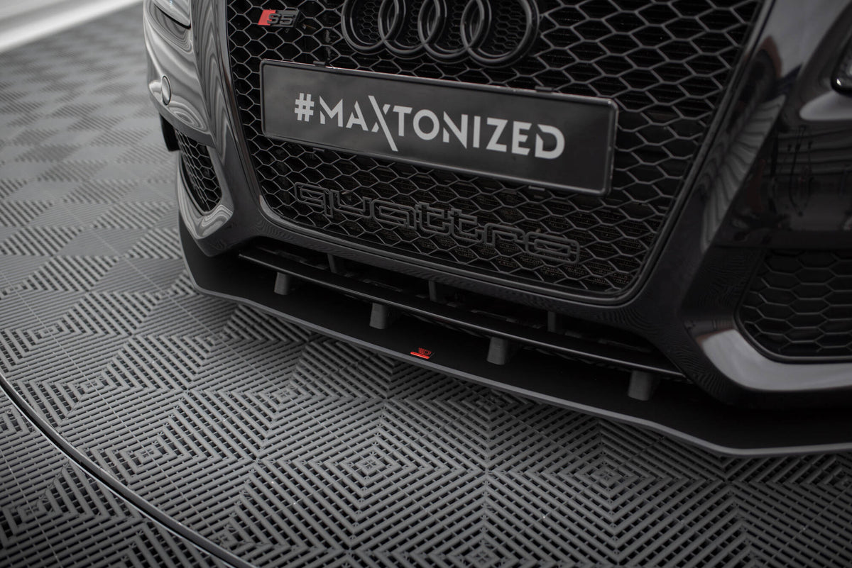 Street Pro Street+ Spoilerlippe Front Ansatz passend für Audi S5 / A5 S-Line 8T – Ansicht 3