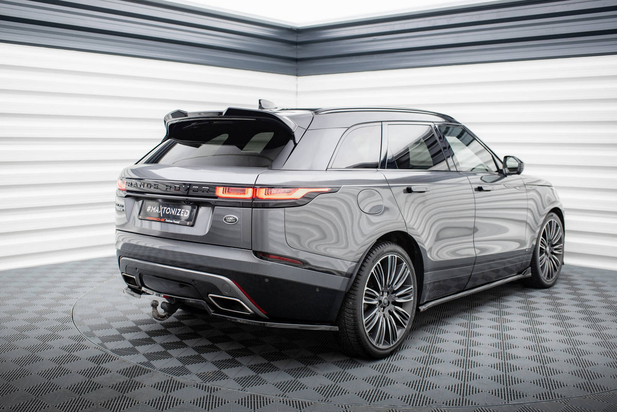Street+ Mittlerer Diffusor RACE passend für V.1 Land Rover Range Rover Velar R-Dynamic Mk1 schwarz Hochglanz – Ansicht 1