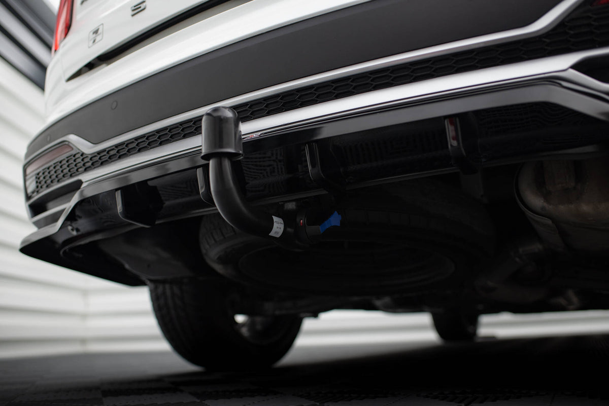 Street+ Mittlerer Diffusor RACE passend für Kia Sorento Mk4 schwarz Hochglanz – Ansicht 4