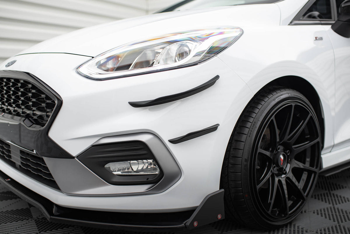 Stoßstangen Flaps Wings vorne Canards passend für V.3 Ford Fiesta Mk8 ST / ST-Line – Ansicht 4