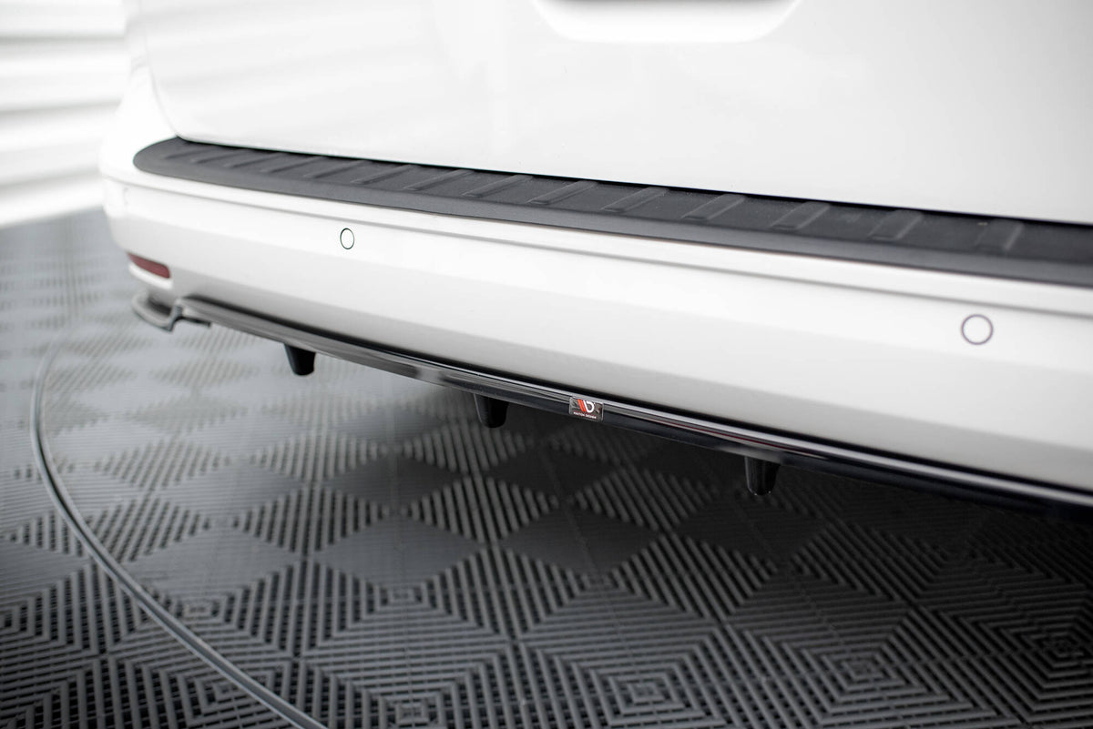 Street+ Mittlerer Diffusor RACE passend für VW Caddy Maxi Mk5 schwarz Hochglanz – Ansicht 1