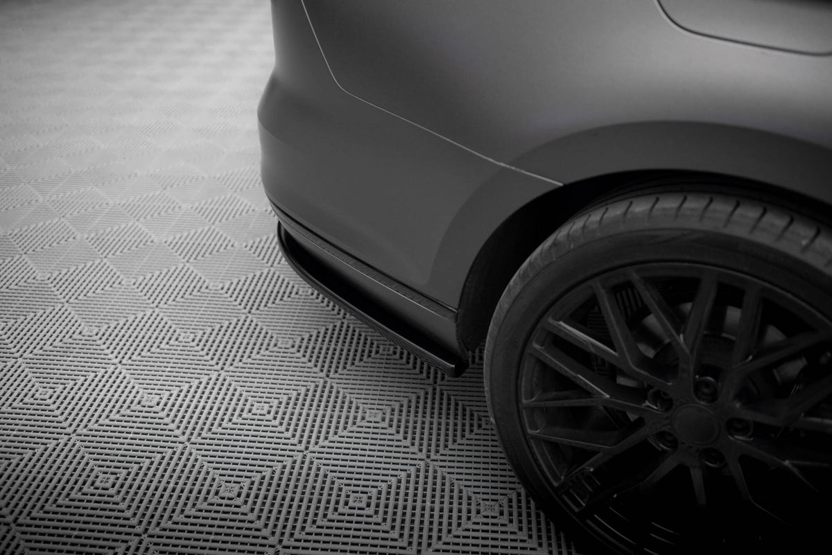Street+ Mittlerer Diffusor RACE passend für VW Passat Limousine / Variant B8 schwarz Hochglanz – Ansicht 5