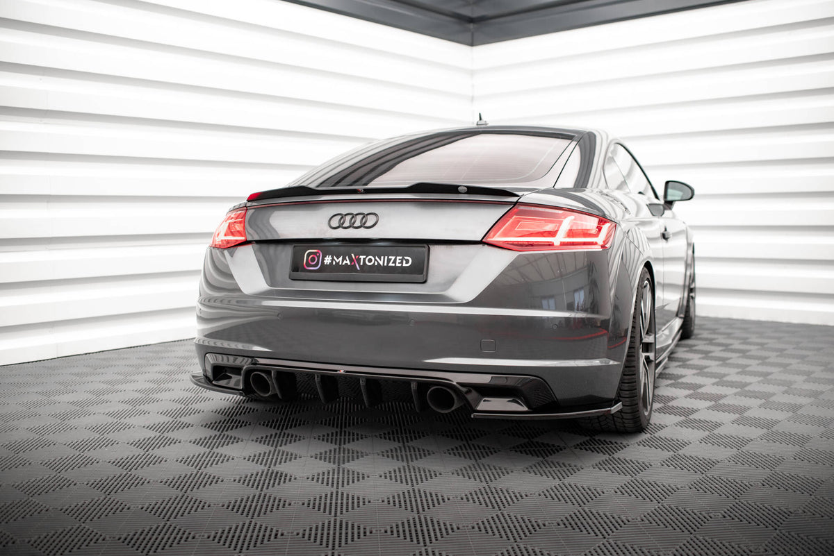 Heckspoiler Lippe Audi TT S / S-Line 8S / 8S Facelift schwarz Hochglanz – Ansicht 4