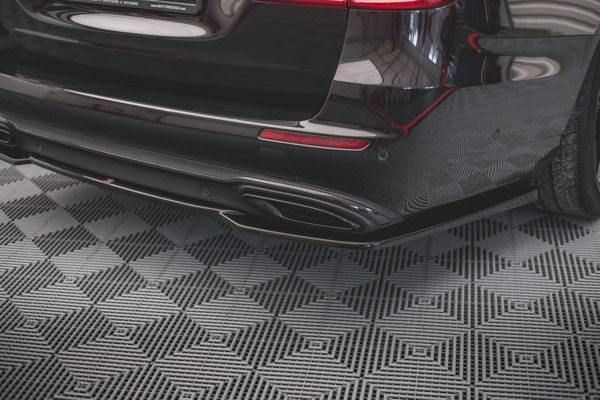 Heckansatz Mercedes-Benz E W213 schwarz Hochglanz – Ansicht 3