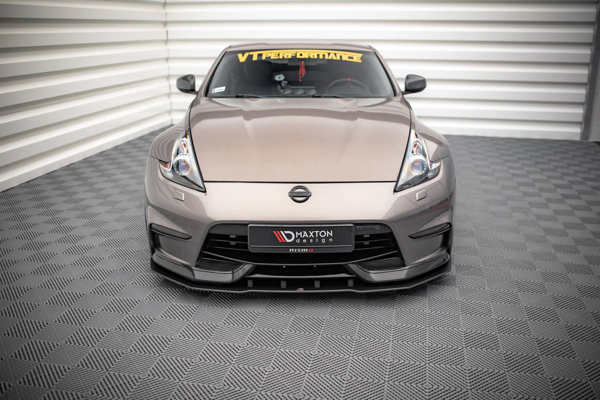 Street Pro Street+ Spoilerlippe Front Ansatz passend für Nissan 370Z Nismo Facelift – Ansicht 1