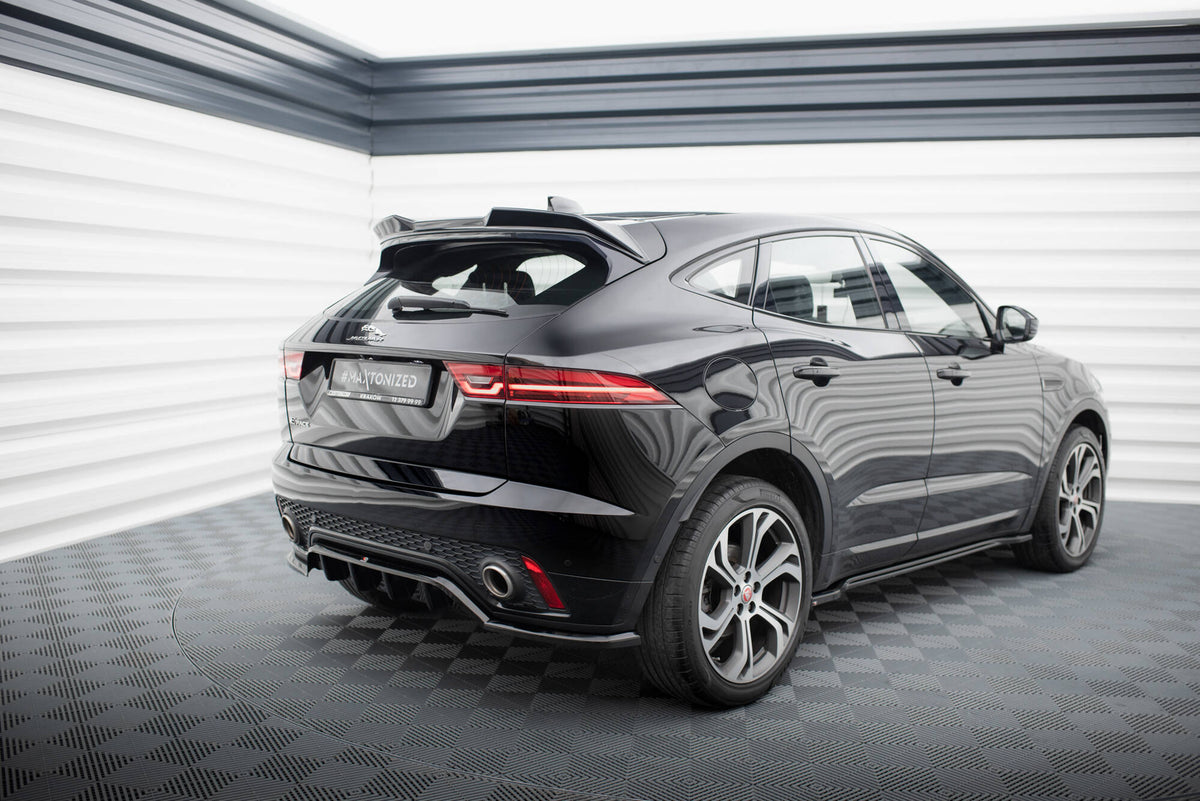 Street+ Mittlerer Diffusor RACE passend für Jaguar E-Pace R-Dynamic Mk1 schwarz Hochglanz – Ansicht 6