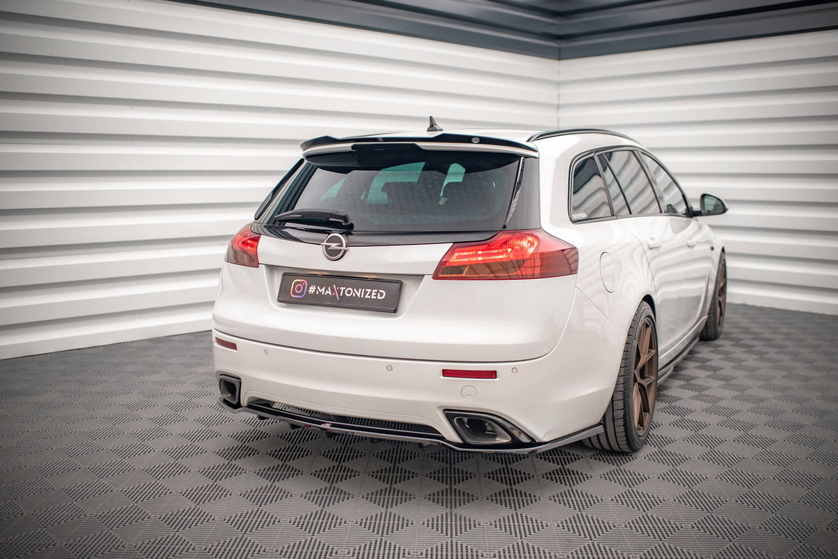 Street+ Mittlerer Diffusor RACE passend für Opel Insignia OPC Mk1 schwarz Hochglanz – Ansicht 4