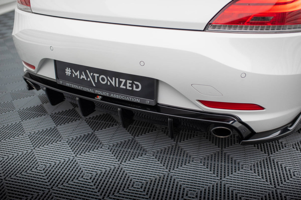 Diffusor Heck Ansatz passend für BMW Z4 E89 schwarz Hochglanz – Ansicht 3