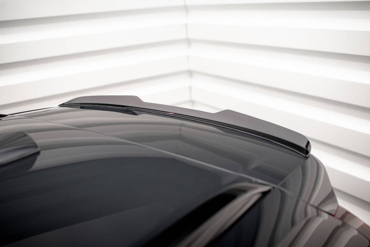 Heckspoiler Lippe Volvo XC90 R-Design Mk2 / Mk2 Facelift schwarz Hochglanz – Ansicht 1