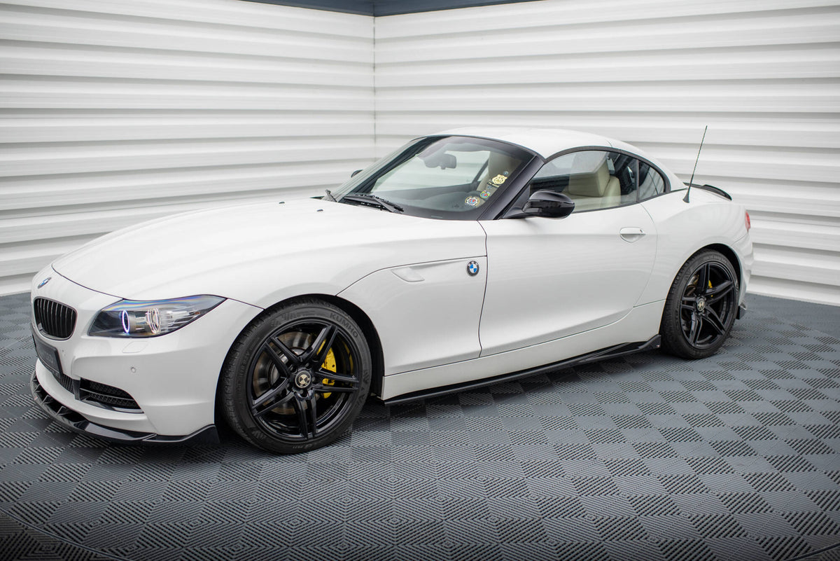 Street+ Seitenschweller Leisten passend für BMW Z4 M-Paket E89 Facelift schwarz Hochglanz – Ansicht 4