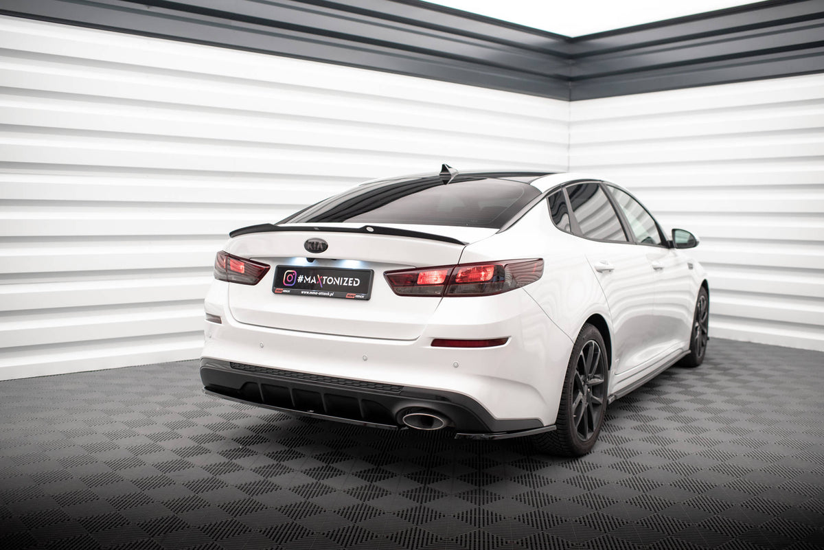 Heckspoiler Lippe Kia Optima Mk4 schwarz Hochglanz – Ansicht 7