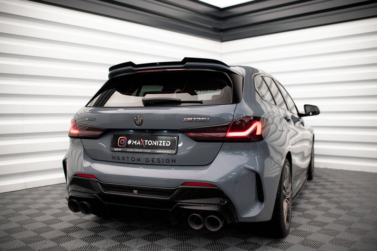 Heckspoiler Lippe V.2 BMW 1er M135i / 128ti / M-Paket F40 schwarz Hochglanz – Ansicht 4