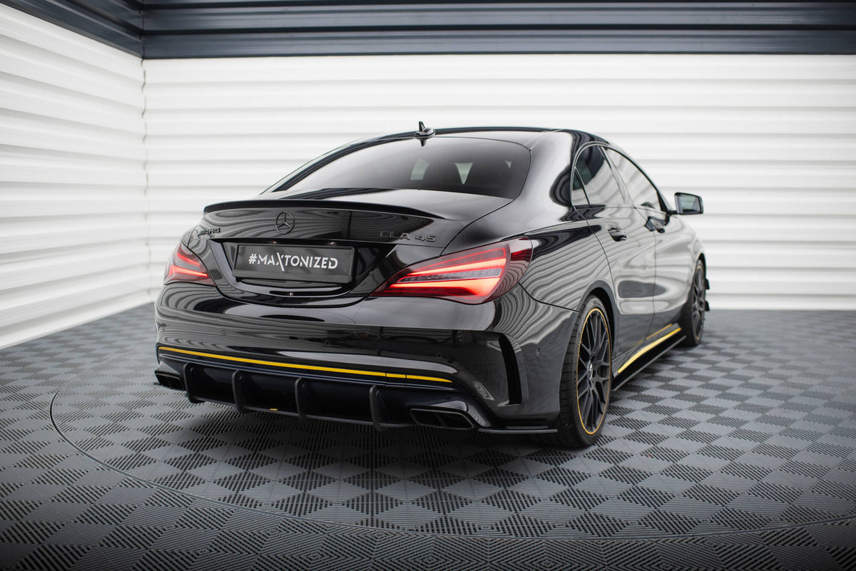 Street Pro Heck Ansatz Flaps Diffusor passend für Mercedes-AMG CLA 45 C117 Facelift – Ansicht 4
