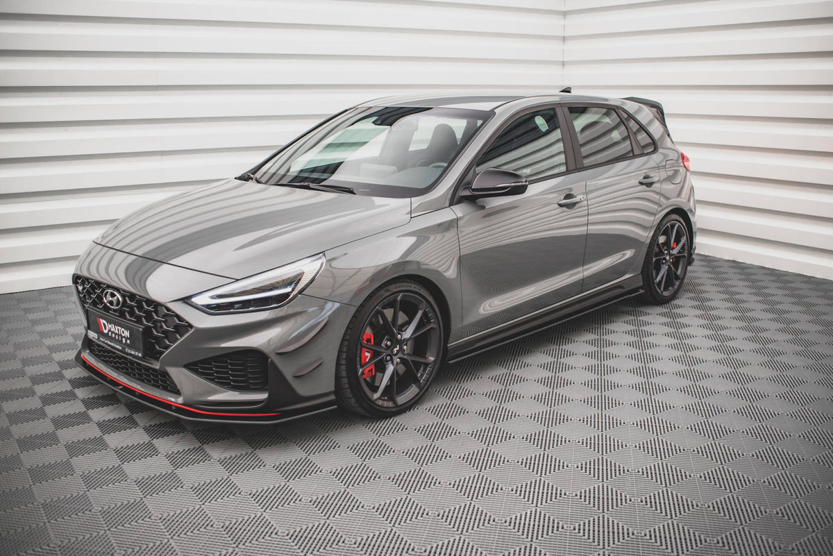 Street Pro Street+ Seitenschweller Leisten V.2 passend für Hyundai I30 N / N-Line Hatchback / Fastback Mk3 / Mk3 Facelift – Ansicht 6