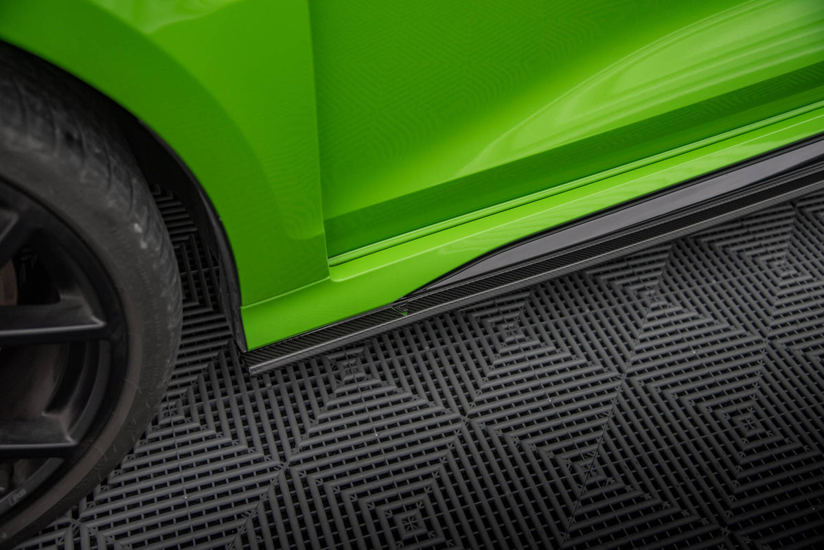 Prepreg Carbon Fiber Seitenschweller V.3 Audi RS3 Limousine / Sportback 8Y / 8Y Facelift – Ansicht 4