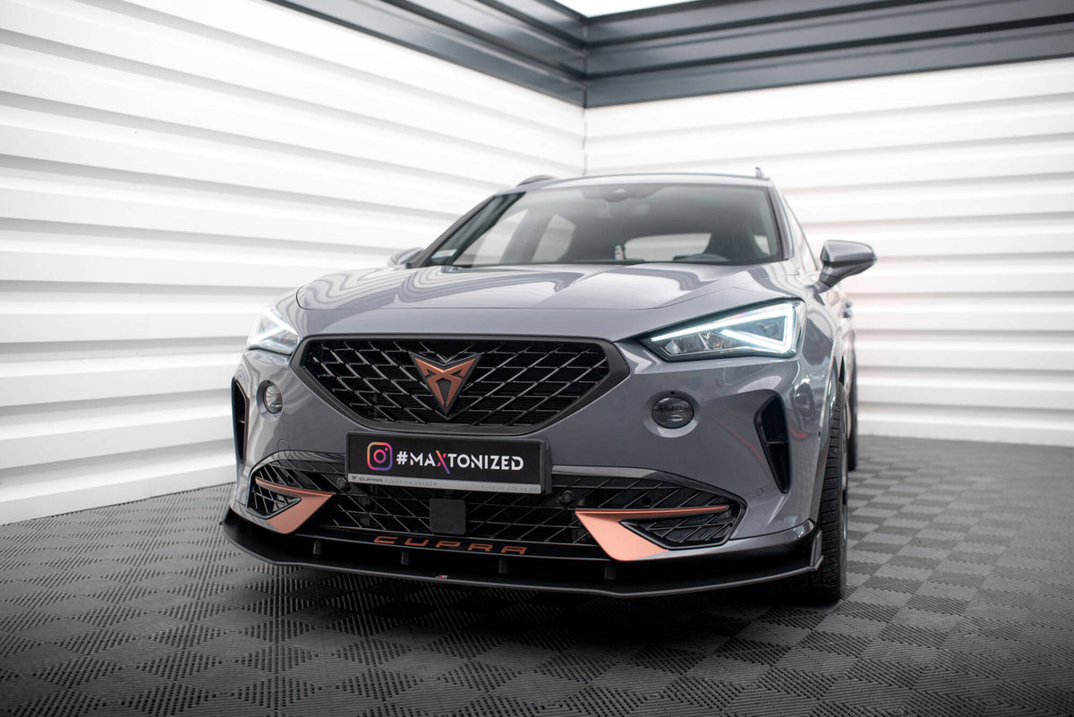 Street Pro Street+ Spoilerlippe Front Ansatz passend für Cupra Formentor Mk1 – Ansicht 3