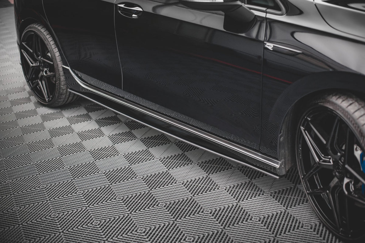 Street Pro Street+ Seitenschweller Leisten passend für VW Golf R Hatchback Mk8 Facelift – Ansicht 4