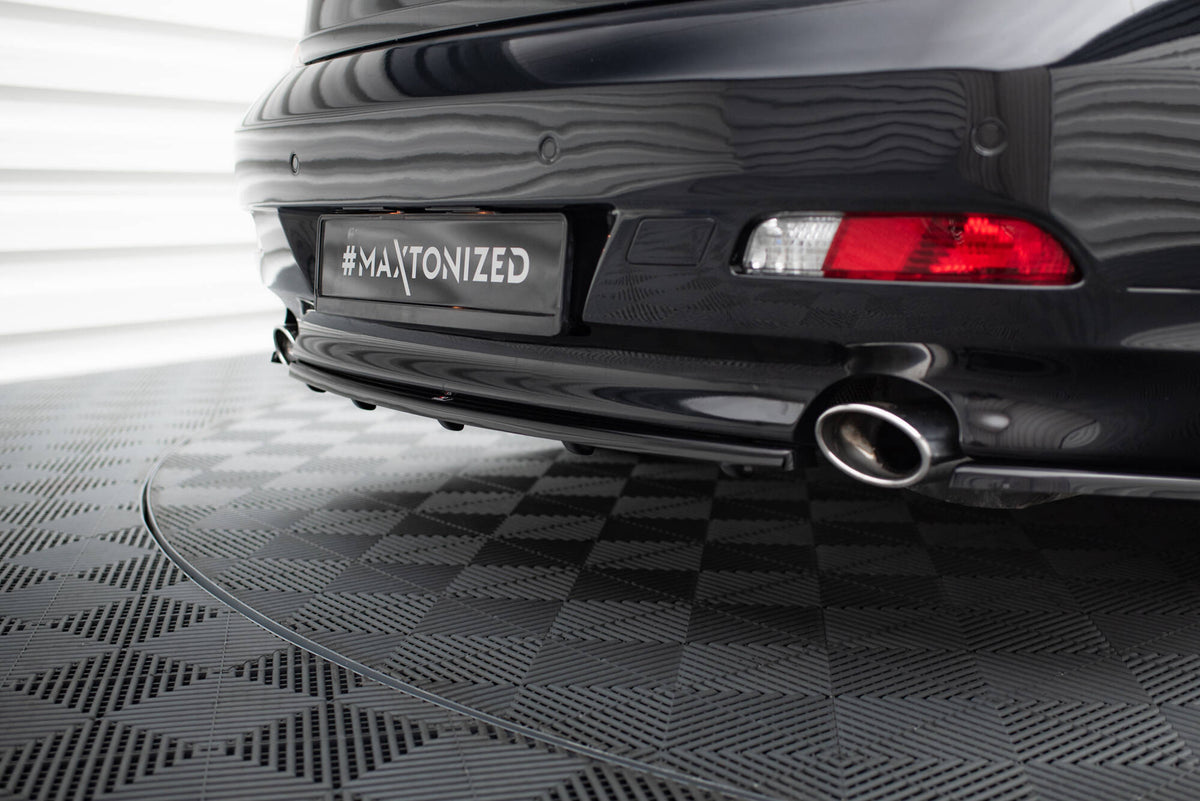 Street+ Mittlerer Diffusor RACE passend für BMW 6er Coupe / Cabrio E63 / E64 schwarz Hochglanz – Ansicht 5