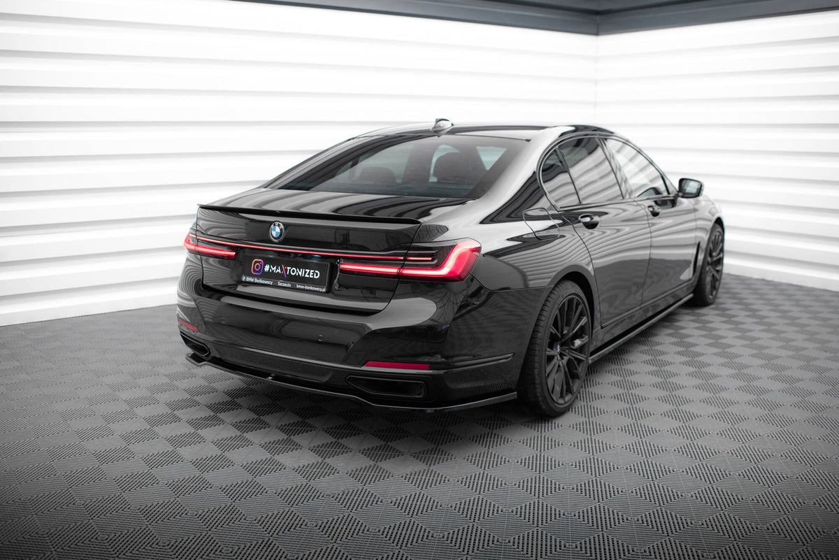 Heckspoiler Lippe BMW 7 G11 / G12 schwarz Hochglanz – Ansicht 1