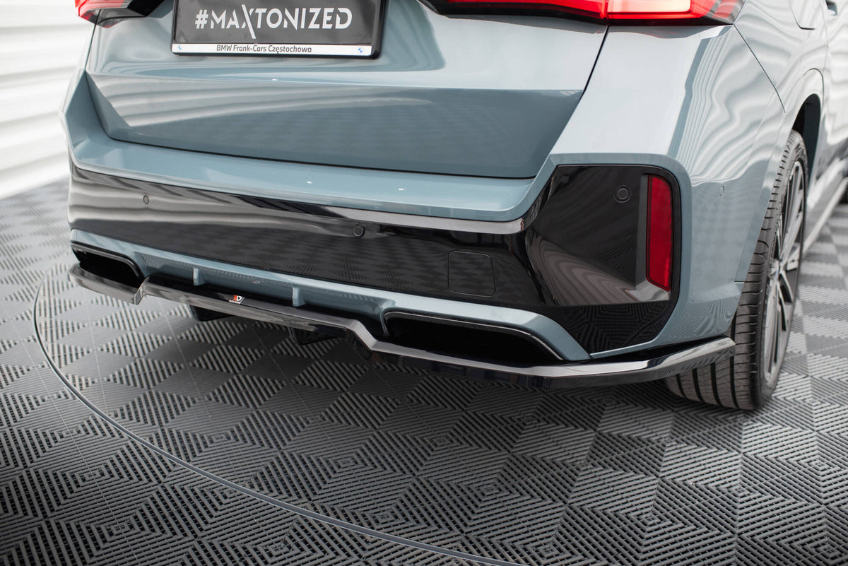 Street+ Mittlerer Diffusor RACE passend für BMW X1 M-Paket U11 schwarz Hochglanz – Ansicht 3