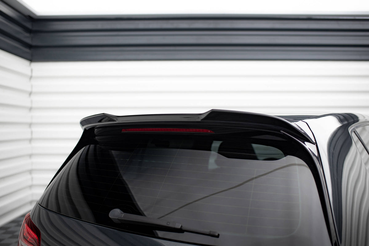 Heckspoiler Lippe 3D VW Golf R / R-Line / GTI / GTD Mk7 / Mk7 Facelift schwarz Hochglanz – Ansicht 5