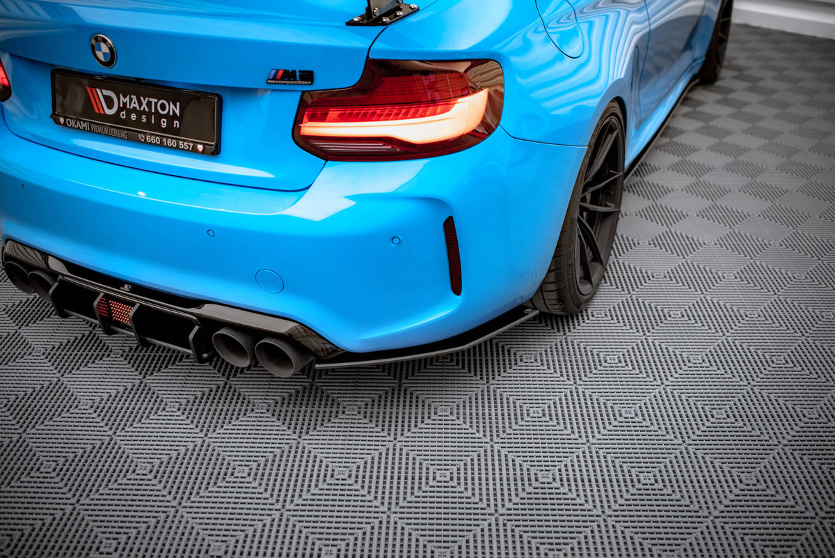 Street Pro Heck Ansatz Flaps Diffusor passend für BMW M2 F87 – Ansicht 1