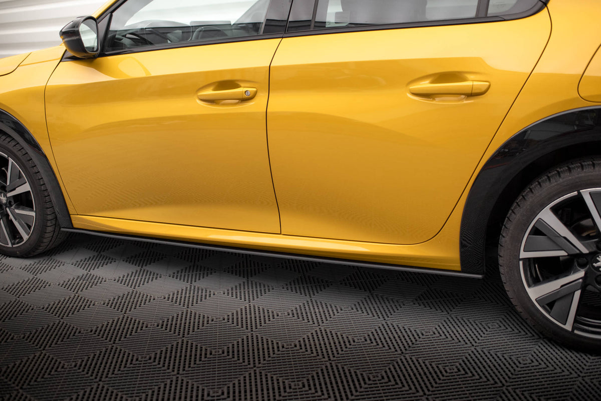Street Pro Street+ Seitenschweller Leisten passend für Peugeot 208 GT Mk2 – Ansicht 3