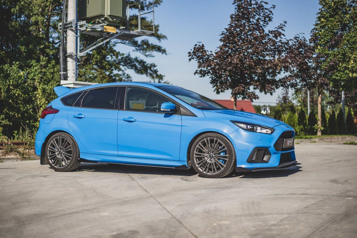 Seitenschweller Flaps passend für Ford Focus RS Mk3 schwarz Hochglanz – Ansicht 5