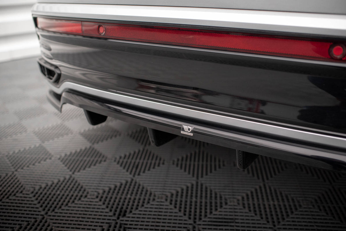 Street+ Mittlerer Diffusor RACE passend für VW Taigo R-Line Mk1 schwarz Hochglanz – Ansicht 3