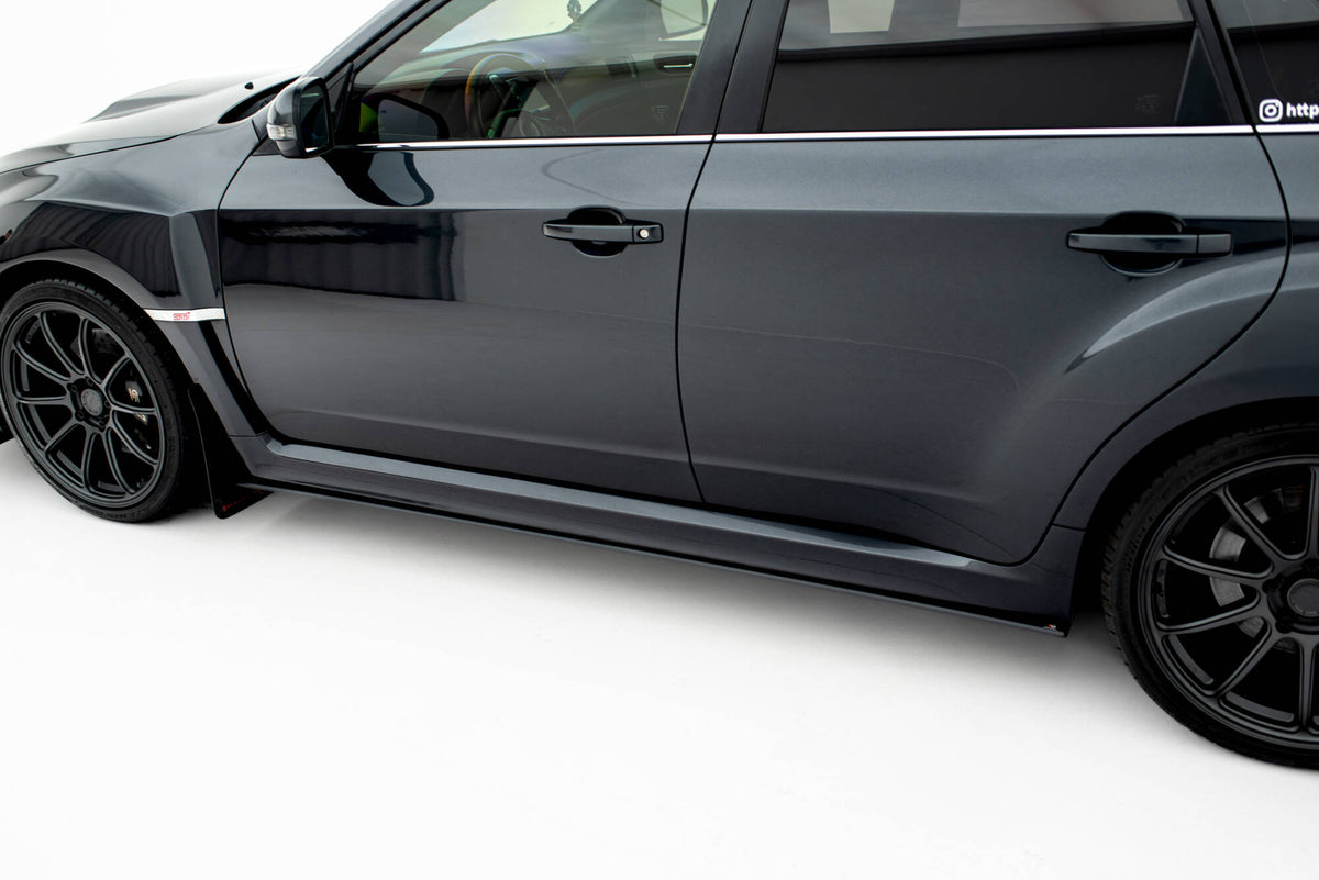 Street Pro Street+ Seitenschweller Leisten passend für Subaru Impreza WRX STI Mk3 Facelift – Ansicht 4