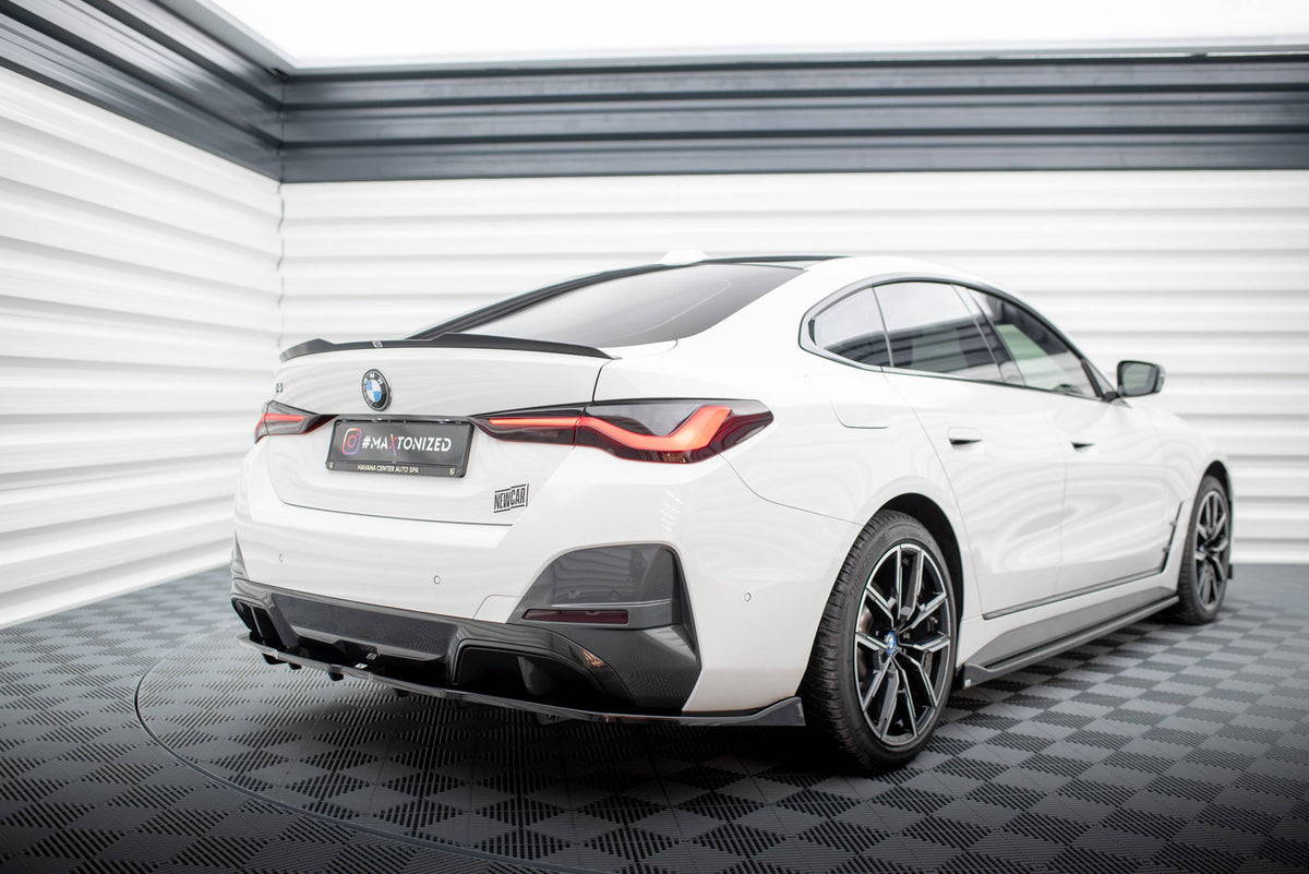 Street+ Mittlerer Diffusor RACE V.2 passend für BMW i4 M-Paket G26 schwarz Hochglanz – Ansicht 5
