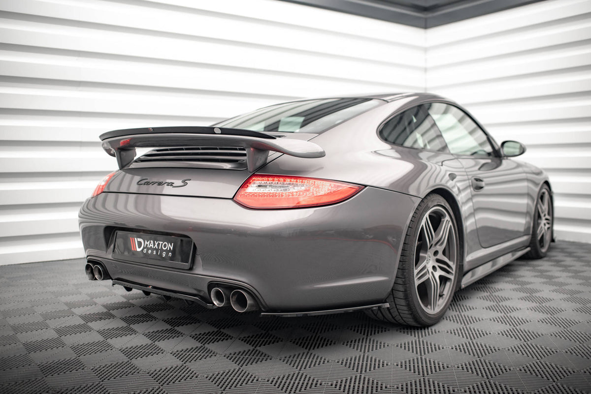 Heckspoiler Lippe Porsche 911 Carrera / Carrera GTS 997 Facelift schwarz Hochglanz – Ansicht 1